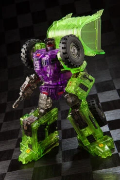 Toyworld TW-C07C Constructor Devastator Clear Version Full Set Of 6 Figures TW-07C Clear Constructor -Toy Figure Store 4abb0be1a9