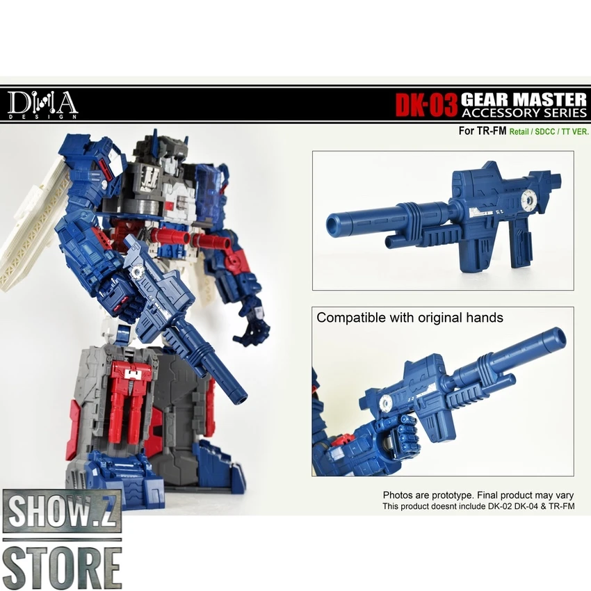 DNA Design DK-03 Rifle For Titans Return Fortress Maximus 2 DNA Design DK-03 Rifle For Titans Return Fortress Maximus - Image 2