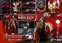 Hot Toys HT 1/6 Iron Man Mark XLIII MK43 MMS278D09 Avengers: Age Of Ultron Collectible Figure -Toy Figure Store 4d3134c8a1