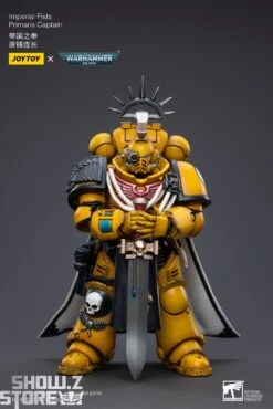 JoyToy Source 1/18 Warhammer 40K Imperial Fists Primaris Captain -Toy Figure Store 4da046c512