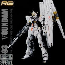 [SZ Custom] Bandai Custom RG 1/144 RX-93 Nu Gundam W/ Electroplated Chrome Painting -Toy Figure Store 51c00b0132