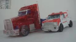 APC Toys APC-001 Attack Prime TFP Optimus Prime Clear Version W/ Black Wheels -Toy Figure Store 52900190d4