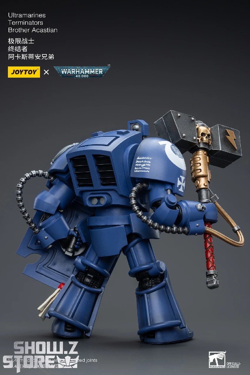 JoyToy Source 1/18 Warhammer 40K Ultramarines Terminators Brother Acastian 6 JoyToy Source 1/18 Warhammer 40K Ultramarines Terminators Brother Acastian - Image 6