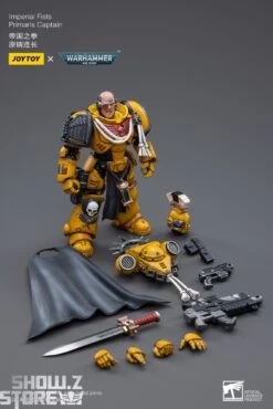 JoyToy Source 1/18 Warhammer 40K Imperial Fists Primaris Captain -Toy Figure Store 5571d4d6a2