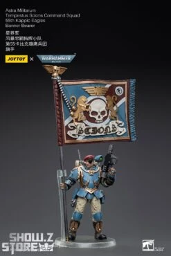 JoyToy Source 1/18 Warhammer 40K Astra Militarum Tempestus Scions Command Squad 55th Kappic Eagles Banner Bearer 18 JoyToy Source 1/18 Warhammer 40K Astra Militarum Tempestus Scions Command Squad 55th Kappic Eagles Banner Bearer -Toy Figure Store 56dbef148e