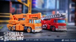 Magic Square MS-B01A Architect Inferno & MS-B02A Fire Extinguisher Grapple Metallic Color Version Set Of 2 -Toy Figure Store 57d1f3fefc