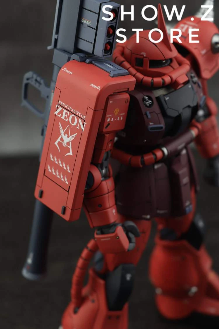 Metal Club MC 1/100 MS-06S Char's Red Zaku II Metal Build Anaheim Factory Style 4 Metal Club MC 1/100 MS-06S Char's Red Zaku II Metal Build Anaheim Factory Style - Image 4