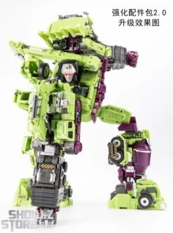 Jinbao Upgrade Kits For Devastator Gravity Builder Green Version -Toy Figure Store 58870efda5