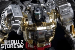 4th Party MP-08 King Grimlock Reximus Prime Oversized Stainless Steel Color Version -Toy Figure Store 58f6f70408