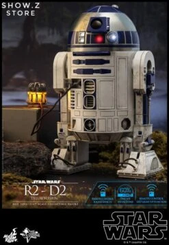 Hot Toys 1/6 Star Wars R2-D2 MMS511 Deluxe Version -Toy Figure Store 5ac3dd0a5c
