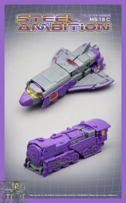 MechFansToys MS-18C Steel Ambition Astrotrain Collector Version 13 MechFansToys MS-18C Steel Ambition Astrotrain Collector Version -Toy Figure Store 5c96330b0a
