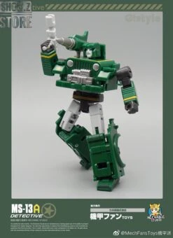 MechFansToys Mechanic Studio MS-13A Detective Hound Comic Color Version -Toy Figure Store 5cb212ef08