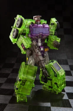 Toyworld TW-C07C Constructor Devastator Clear Version Full Set Of 6 Figures TW-07C Clear Constructor -Toy Figure Store 5db21ec260