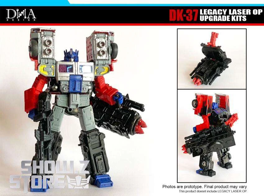 DNA Design DK-37 Upgrade Kit For Legacy Laser Optimus Prime G2 Version W/ Bonus 7 DNA Design DK-37 Upgrade Kit For Legacy Laser Optimus Prime G2 Version W/ Bonus - Image 7