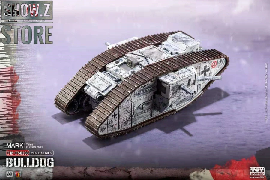 Toyworld TW-FS01SG Bulldog German Snow Camo Version 3 Toyworld TW-FS01SG Bulldog German Snow Camo Version - Image 3