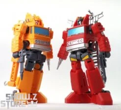 Magic Square MS-B01A Architect Inferno & MS-B02A Fire Extinguisher Grapple Metallic Color Version Set Of 2 -Toy Figure Store 5fd1f350b5