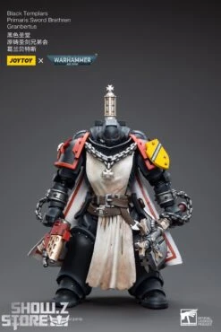 JoyToy Source 1/18 Warhammer 40K Black Templars Primaris Sword Brethren Granbertus -Toy Figure Store 60a6427185
