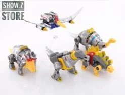 DX9 Toys War In Pocket Dinobots Set Of 5 (X18 Bumper, X19 Quaker, X20 Skyer, X21 Thorner, X22 Rager) -Toy Figure Store 62c0414b9e