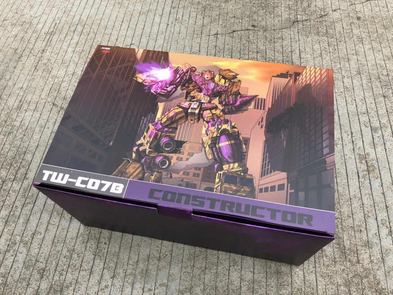 Toyworld TW-C07B Constructor Devastator Yellow Set Of 6 14 Toyworld TW-C07B Constructor Devastator Yellow Set Of 6 - Image 14