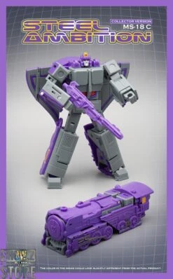 MechFansToys MS-18C Steel Ambition Astrotrain Collector Version 19 MechFansToys MS-18C Steel Ambition Astrotrain Collector Version -Toy Figure Store 65f56b19ec