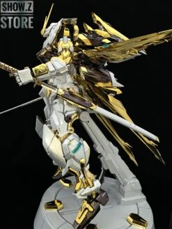 [SZ Custom] Nillson Work 1/60 MBF-P02 Gundam Astray Gold Frame W/ Electroplated Chrome Painting -Toy Figure Store 676a500192