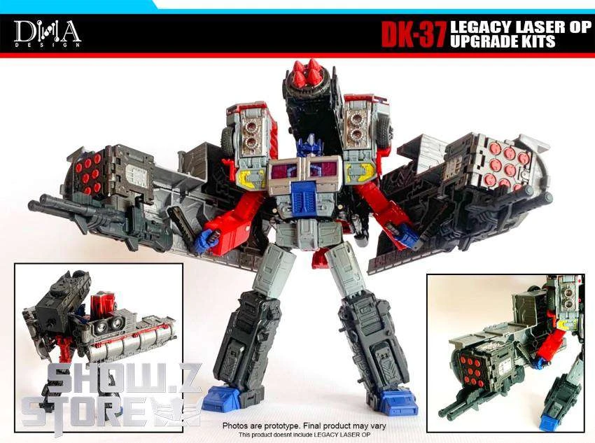 DNA Design DK-37 Upgrade Kit For Legacy Laser Optimus Prime G2 Version W/ Bonus 6 DNA Design DK-37 Upgrade Kit For Legacy Laser Optimus Prime G2 Version W/ Bonus - Image 6