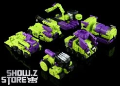 Lucky Cat Micro Cosmos MC-02 Riki-Oh Devastator Set Of 3 -Toy Figure Store 6933f0aae0