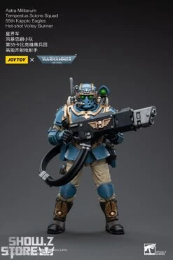 JoyToy Source 1/18 Warhammer 40K Astra Militarum Tempestus Scions Squad 55th Kappic Eagles Hot-Shot Volley Gunner -Toy Figure Store 6eb5c198dc