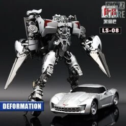Black Mamba LS-08 Sidearm Sideswipe 27 Black Mamba LS-08 Sidearm Sideswipe -Toy Figure Store 70ab198cfa