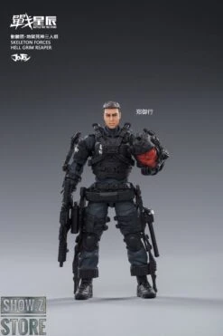 JoyToy Source 1/18 Hardcore Coldplay Skeleton Forces Hell Grim Reaper & Selena Set Of 4 -Toy Figure Store 70f928d90e