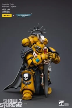 JoyToy Source 1/18 Warhammer 40K Imperial Fists Primaris Captain -Toy Figure Store 713642e3e9