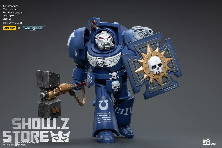 JoyToy Source 1/18 Warhammer 40K Ultramarines Terminators Brother Acastian 4 JoyToy Source 1/18 Warhammer 40K Ultramarines Terminators Brother Acastian - Image 4