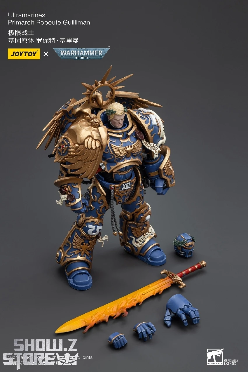 JoyToy Source 1/18 Warhammer 40K Ultramarines Primarch Roboute Guilliman 3 JoyToy Source 1/18 Warhammer 40K Ultramarines Primarch Roboute Guilliman - Image 3