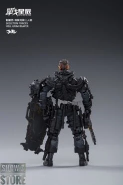 JoyToy Source 1/18 Hardcore Coldplay Skeleton Forces Hell Grim Reaper & Selena Set Of 4 -Toy Figure Store 762258cdff