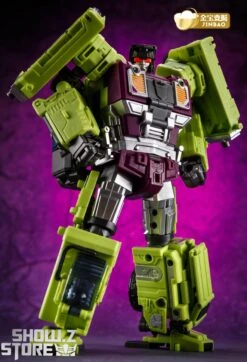 Jinbao DF03 Builder.D Devastator Green Version Set Of 6 Oversized Version -Toy Figure Store 792d6dc8d4