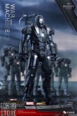 ZT Toys Marvel Licensed 1/10 Iron Man War Machine Armor Mark 1 -Toy Figure Store 7a721f7366