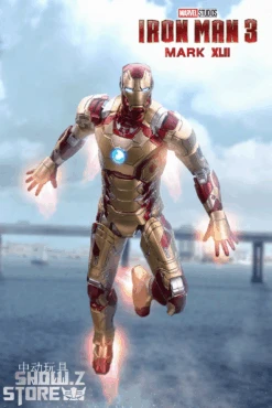 ZT Toys Marvel Licensed 1/10 Iron Man Mark 42 W/ LED -Toy Figure Store 7bc2cb8d45