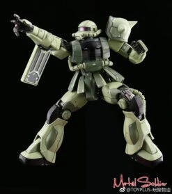 Metal Soldier 1/100 MS01 ZAKUII MS-01 MS-06 ZAKU2 Green Chogokin Metal Build -Toy Figure Store 7edc33c2a4