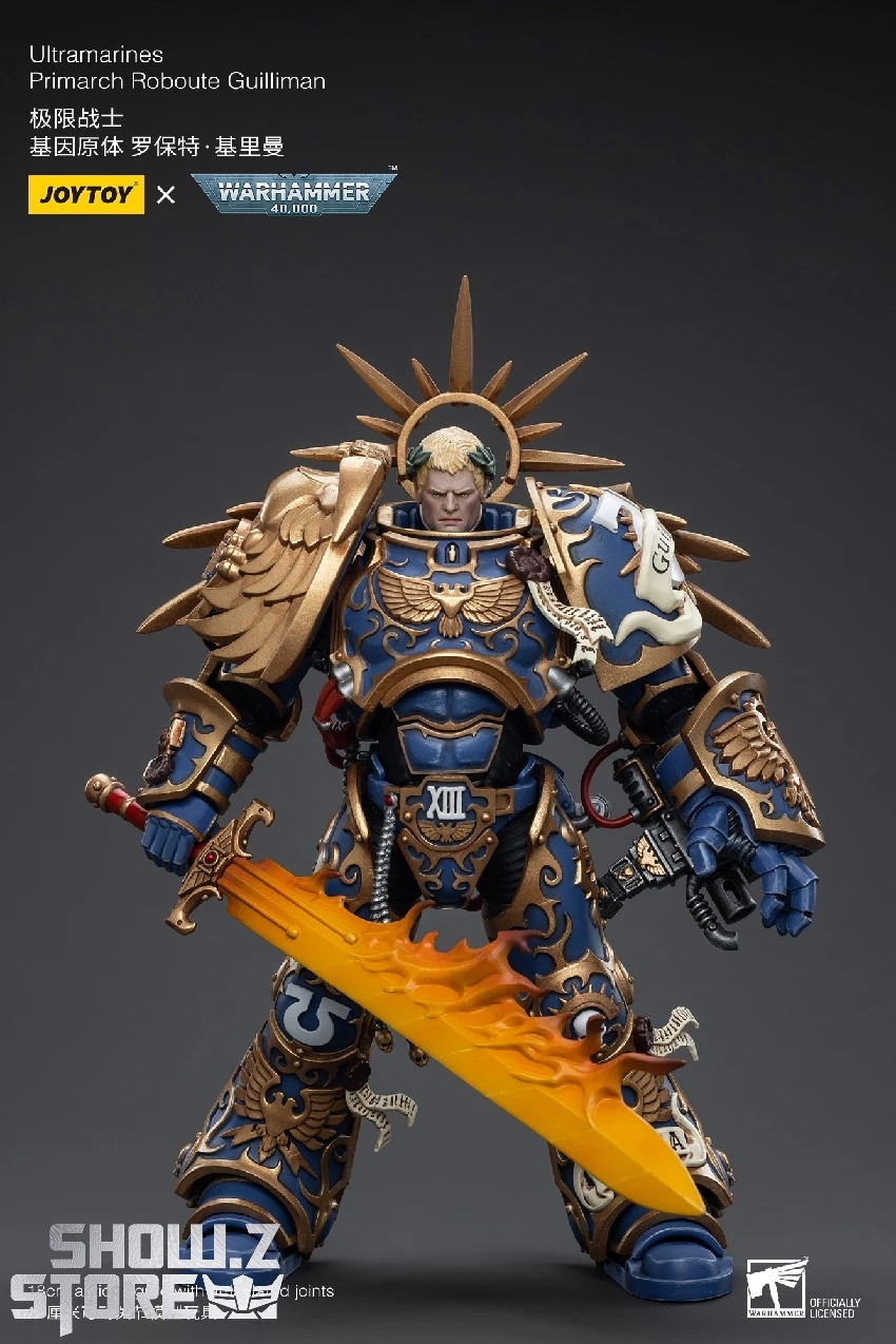 JoyToy Source 1/18 Warhammer 40K Ultramarines Primarch Roboute Guilliman 6 JoyToy Source 1/18 Warhammer 40K Ultramarines Primarch Roboute Guilliman - Image 6