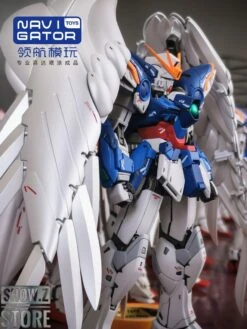 Navigator Toys Pre-Painted & Pre-Assembled Bandai XXXG-00W0 Wing Gundam Zero EW Ver.Ka 23 Navigator Toys Pre-Painted & Pre-Assembled Bandai XXXG-00W0 Wing Gundam Zero EW Ver.Ka -Toy Figure Store 8132ca7b23