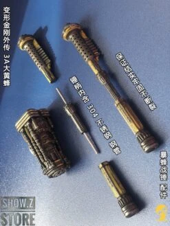 GY Toys Upgrade Kit For 3A DLX Bumblebee War Hammer & 4 Hands Set -Toy Figure Store 815000b2c0