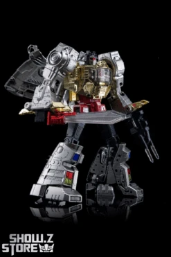 4th Party MP-08 King Grimlock Reximus Prime Oversized Stainless Steel Color Version -Toy Figure Store 81a5e4ea67