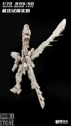 Rodams 1/72 RAS-40 Alpha Boxer RX-78 GP03S Gundam Model Kit Clear Version -Toy Figure Store 830eaa720b 1