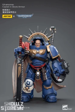 [Coming Soon] JoyToy Source 1/18 Warhammer 40K Ultramarines Captain In Gravis Armour -Toy Figure Store 83718b9b55