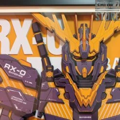 ChenFu Studio RX-0 Unicorn Gundam 02 Banshee 3D Wall Art Decoration Picture -Toy Figure Store 86f2c9fdc7