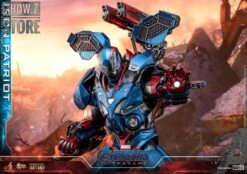 Hot Toys HotToys HT MMS547D34 1/6 Avengers: Endgame Iron Patriot Iron Man Collectible Figure 24 Hot Toys HotToys HT MMS547D34 1/6 Avengers: Endgame Iron Patriot Iron Man Collectible Figure -Toy Figure Store 8722384480