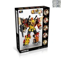 WeiJiang Wei Jiang WJ Complete Set Of 5 Sky Soarer Rampage Oversized Combination Mode POTP Feral Rex Predaking 8 WeiJiang Wei Jiang WJ Complete Set Of 5 Sky Soarer Rampage Oversized Combination Mode POTP Feral Rex Predaking -Toy Figure Store 87fc97e2e1