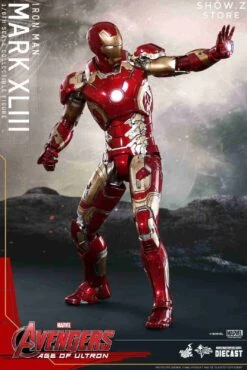 Hot Toys HT 1/6 Iron Man Mark XLIII MK43 MMS278D09 Avengers: Age Of Ultron Collectible Figure -Toy Figure Store 88e2d8ebe3