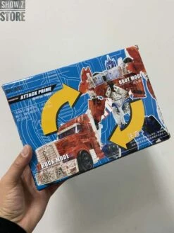 APC Toys APC-001 Attack Prime TFP Optimus Prime Clear Version W/ Black Wheels -Toy Figure Store 8a8a3fb08f