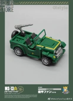 MechFansToys Mechanic Studio MS-13A Detective Hound Comic Color Version -Toy Figure Store 917139aa3a
